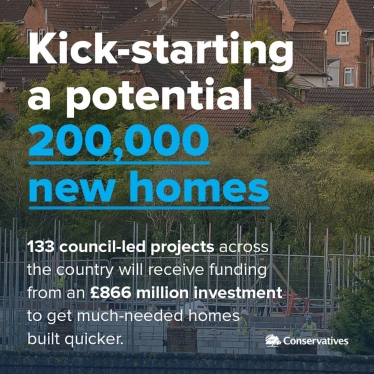 200,000 new homes